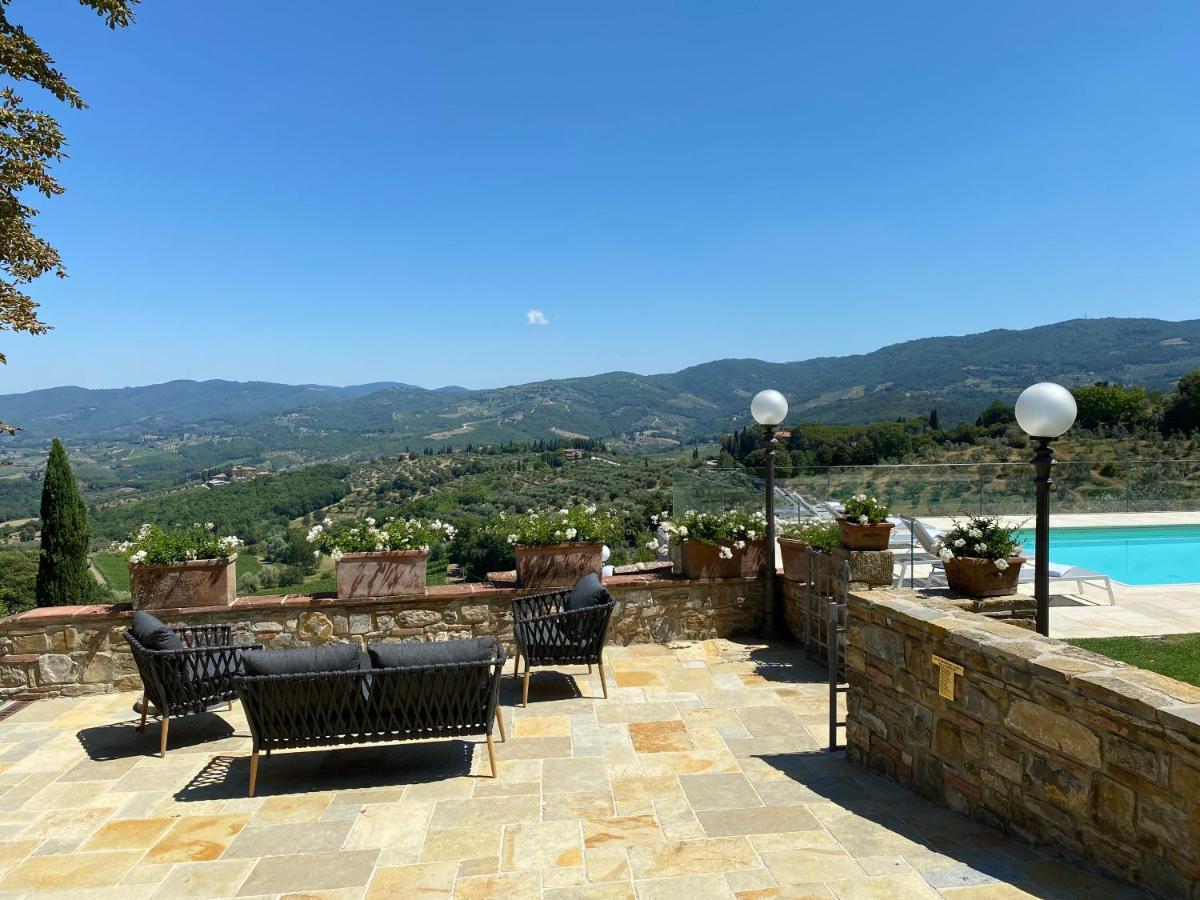 Villa La Petraia Panzano in Chianti Exterior foto