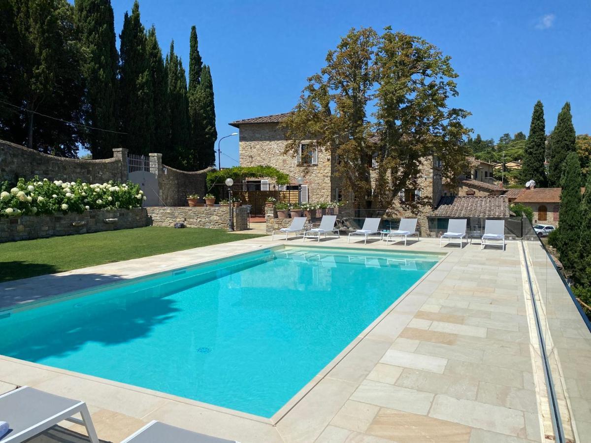 Villa La Petraia Panzano in Chianti Exterior foto